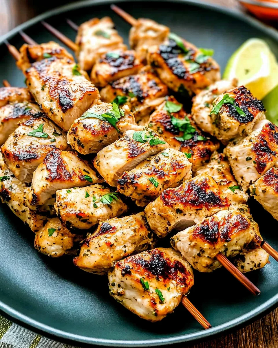 Greek Chicken Souvlaki Greek Chicken Souvlaki