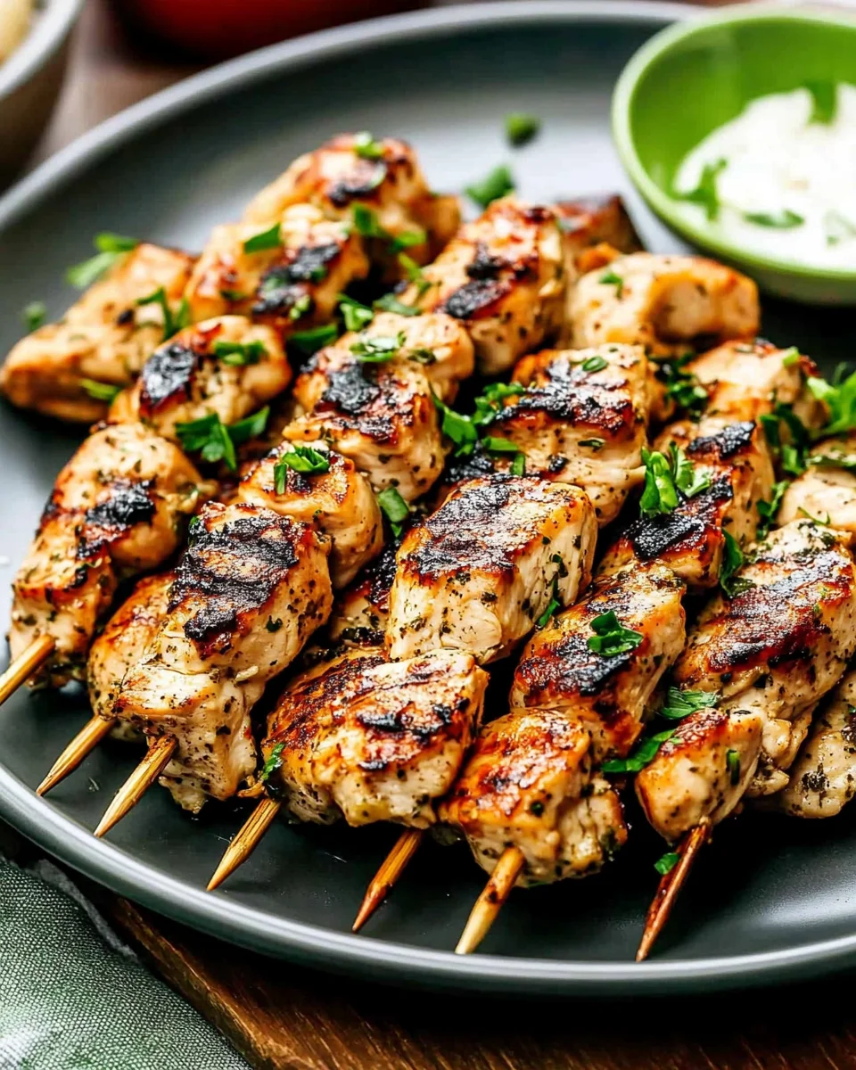 Greek Chicken Souvlaki Greek