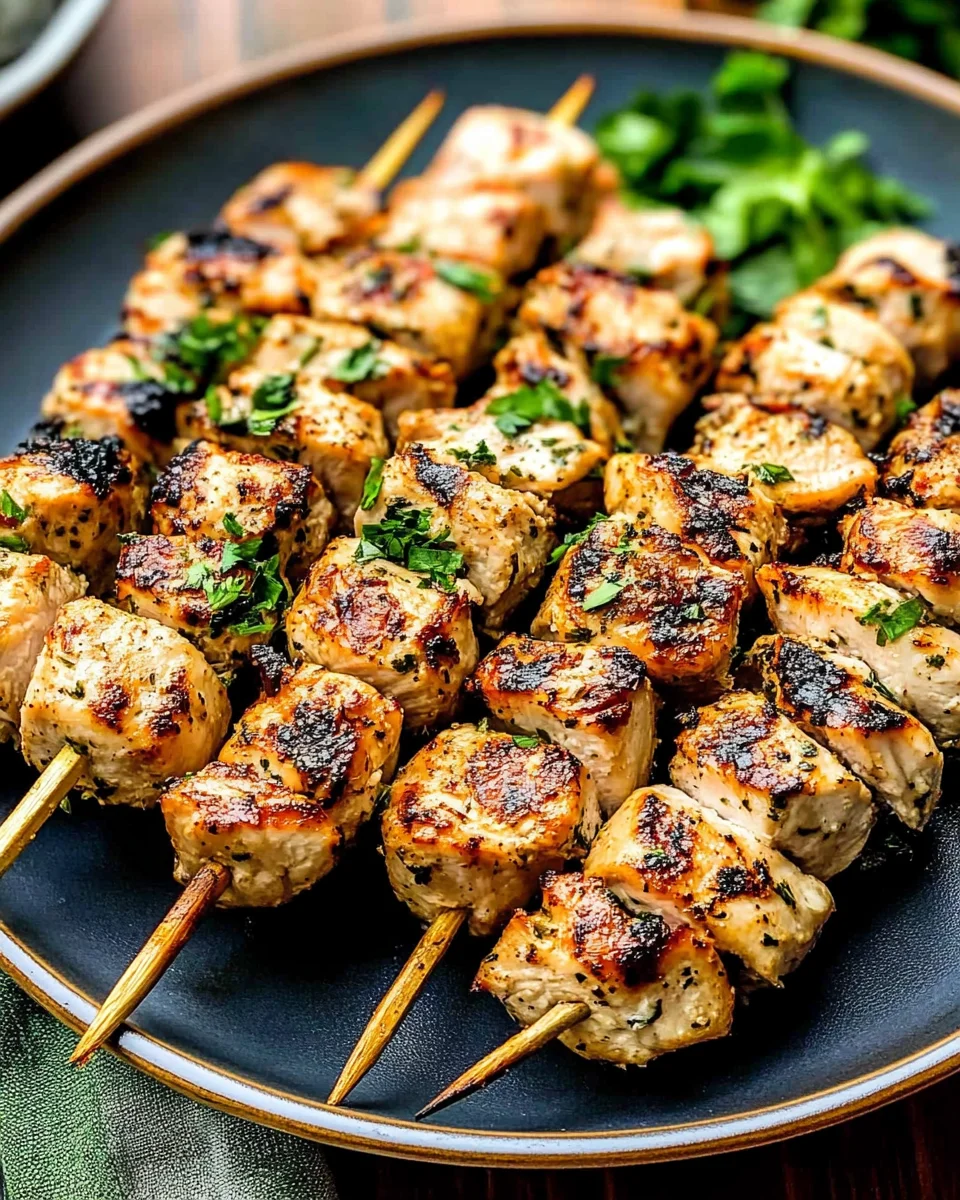 Greek Chicken Souvlaki Greek