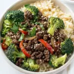 Ground Beef and Broccoli