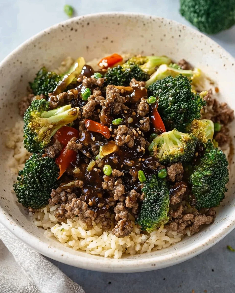 Ground Beef and Broccoli Ground