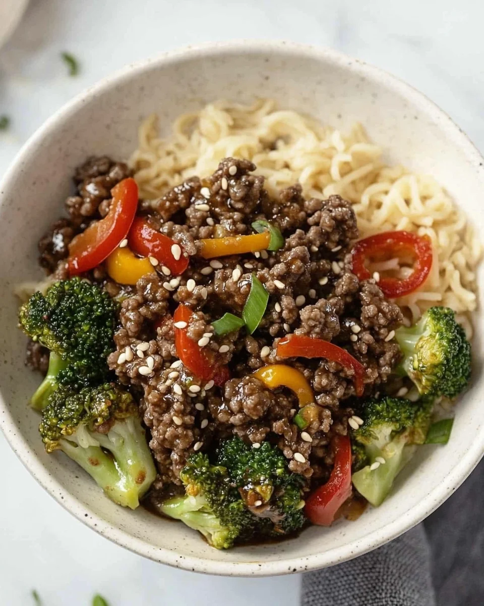 Ground Beef and Broccoli Ground