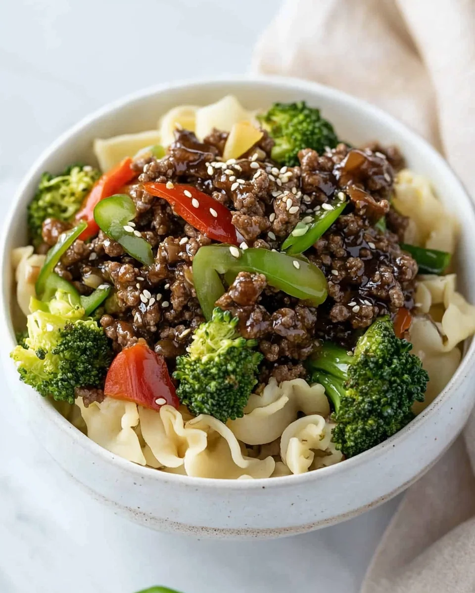 Ground Beef and Broccoli Ground