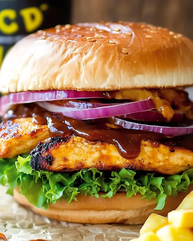 Hawaiian BBQ Chicken Sandwiches