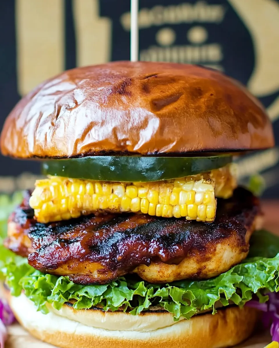Hawaiian BBQ Chicken Sandwiches Hawaiian
