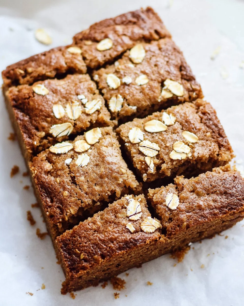 Healthy Breakfast Oatmeal Apple Cake Healthy