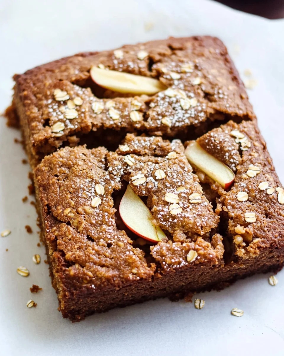 Healthy Breakfast Oatmeal Apple Cake Healthy
