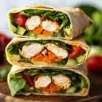 Healthy Chicken Avocado Wraps
