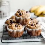 Healthy Peanut Butter Banana Muffins