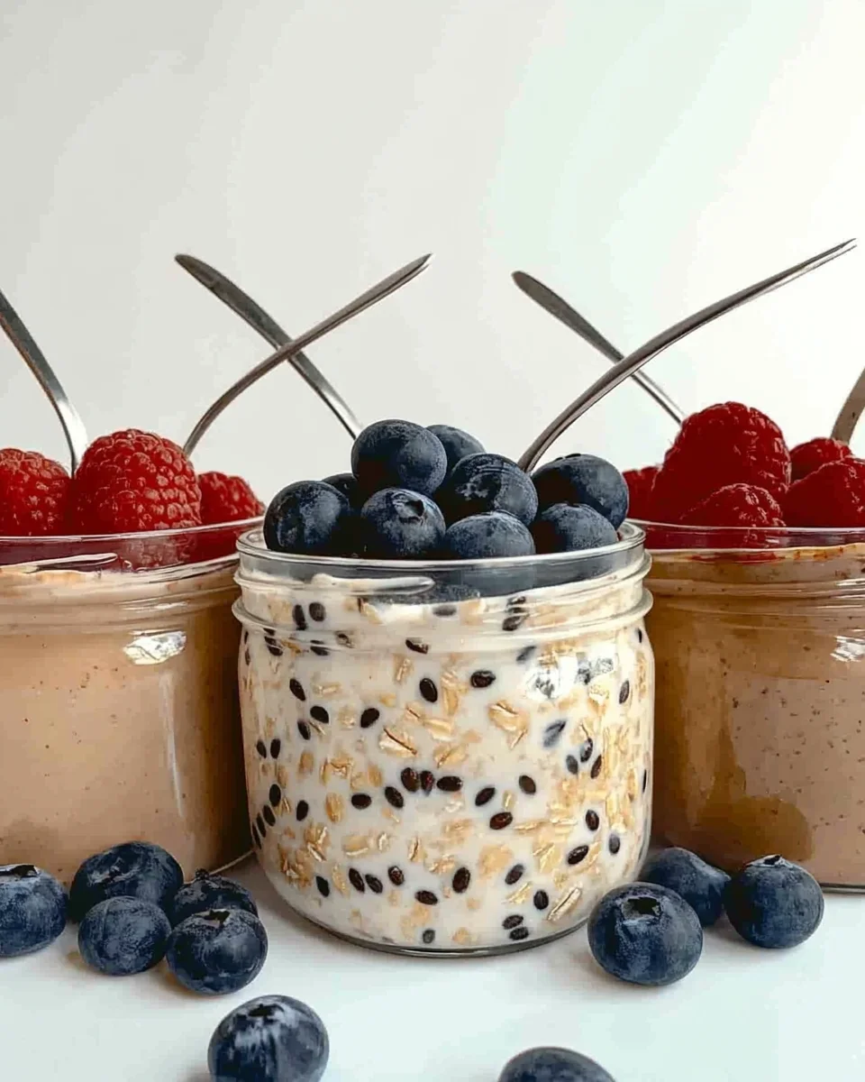 High-Protein Overnight Oats High-Protein Overnight Oats
