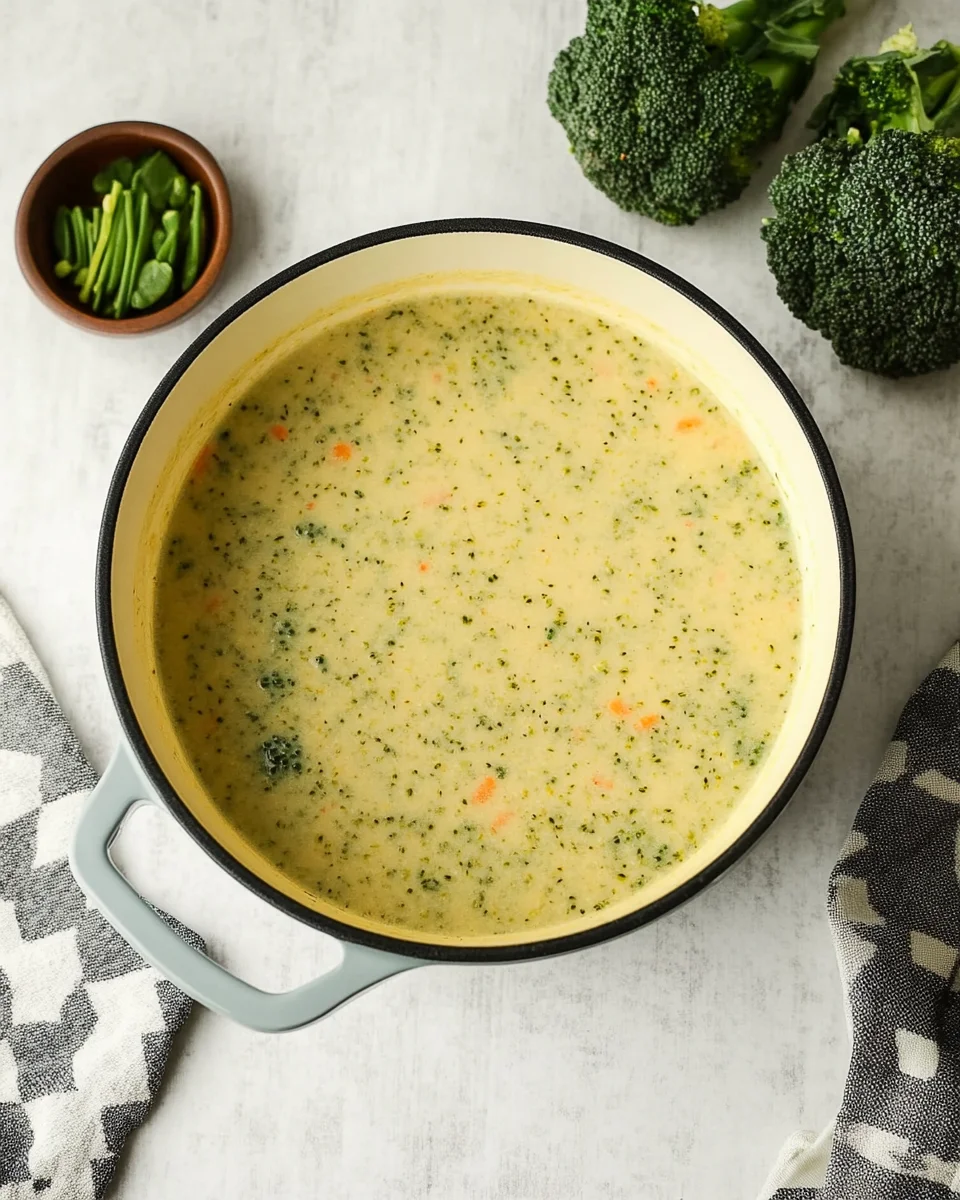 High Protein Broccoli Cheddar Soup High Protein Broccoli Cheddar Soup
