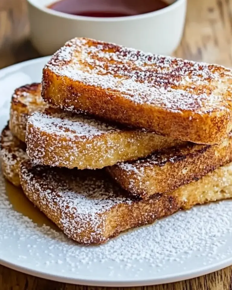 Homemade French Toast Sticks