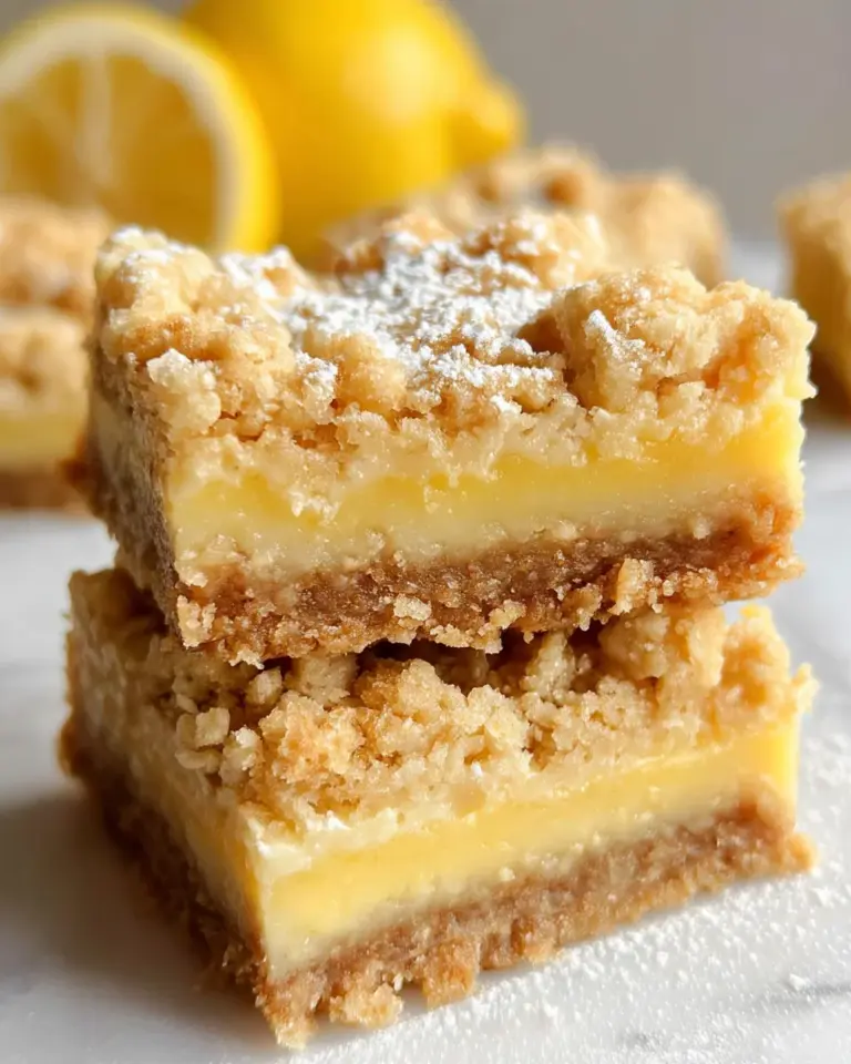 Homemade Lemon Crumb Bars
