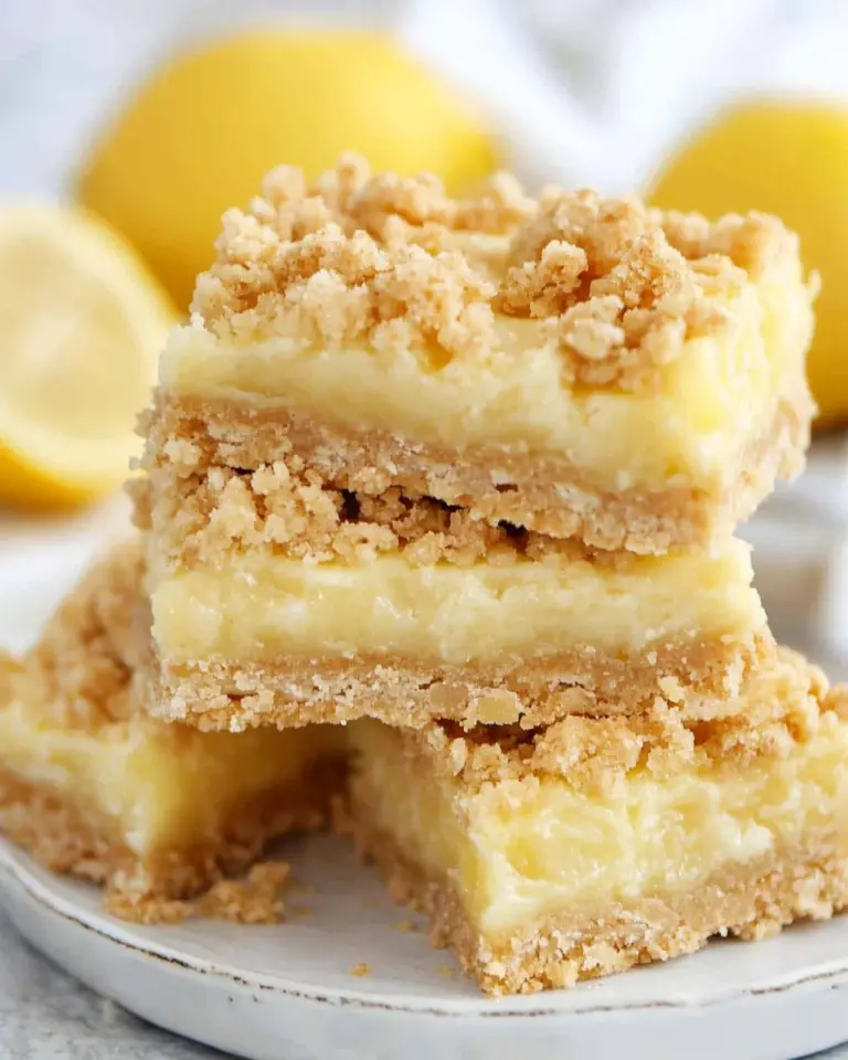 Homemade Lemon Crumb Bars