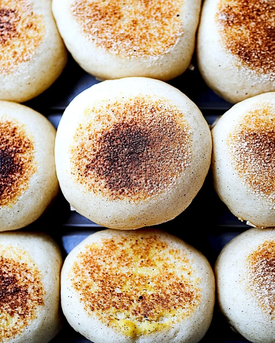 Homemade Sourdough English Muffins Homemade