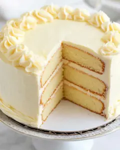 Homemade Vanilla Cake