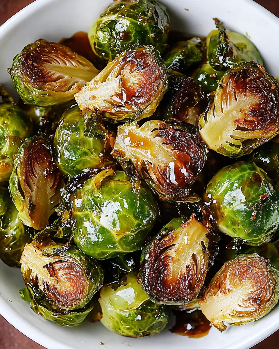 Honey Balsamic Brussels Sprouts 21 Honey