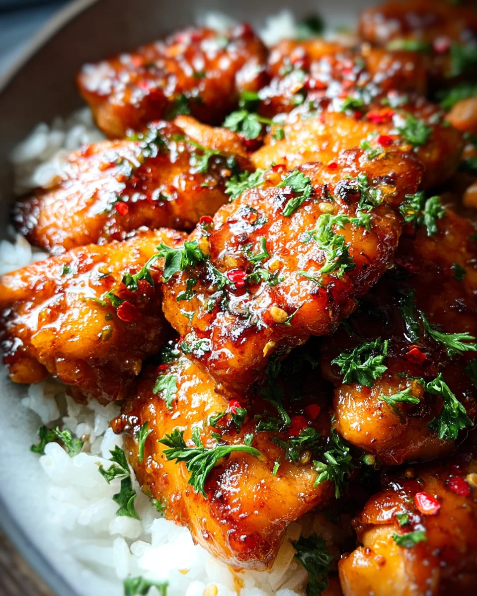 Honey Butter Garlic Chicken