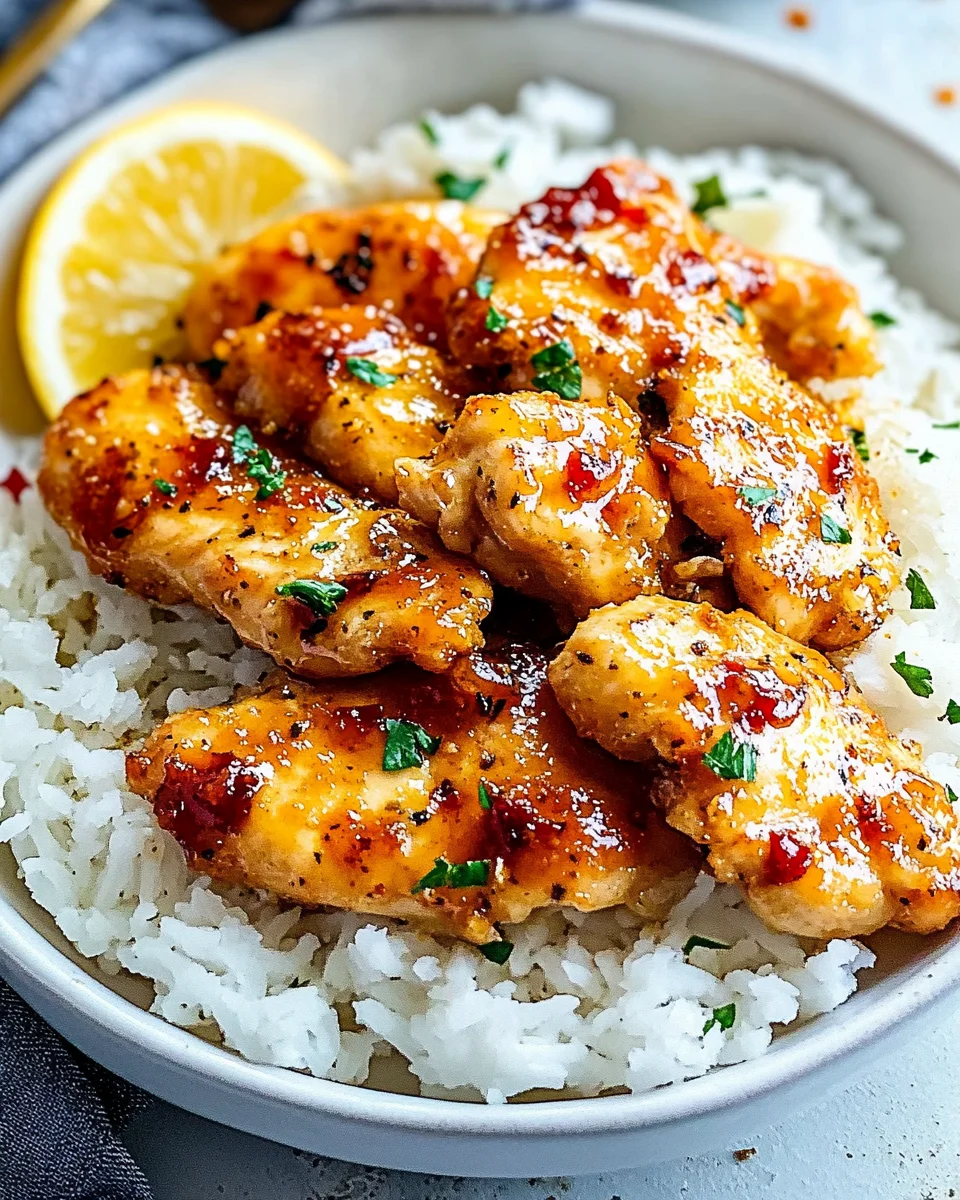 Honey Butter Garlic Chicken Honey