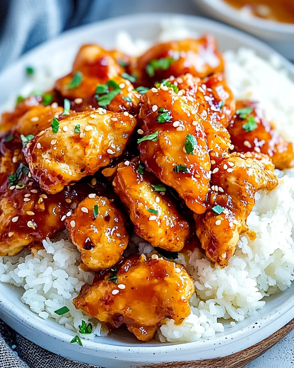 Honey Butter Garlic Chicken Honey