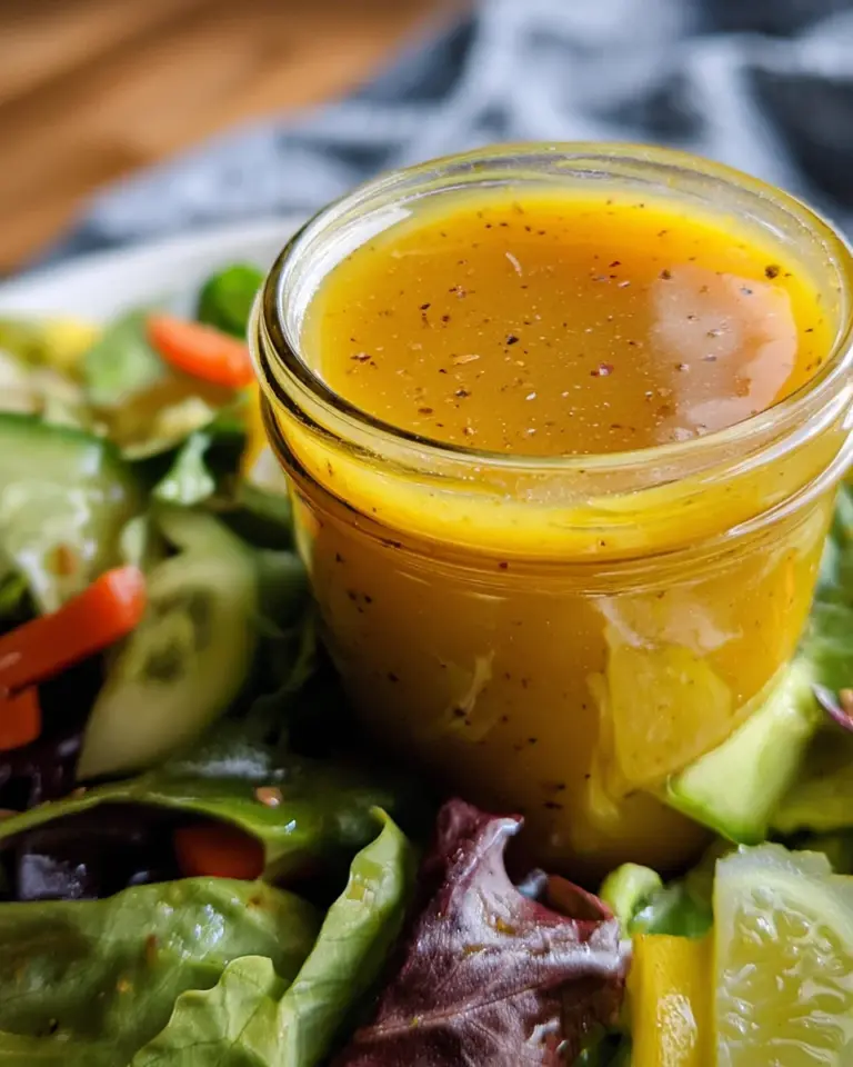 Honey Lemon Vinaigrette Salad Dressing Recipe