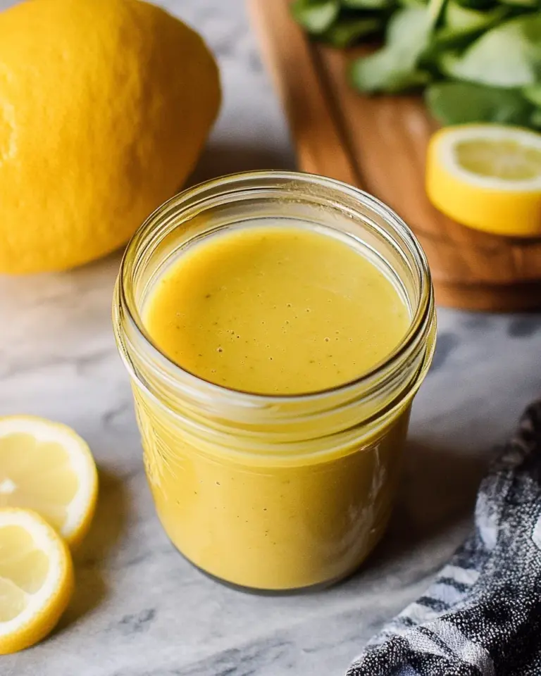 Honey Lemon Vinaigrette Salad Dressing Recipe