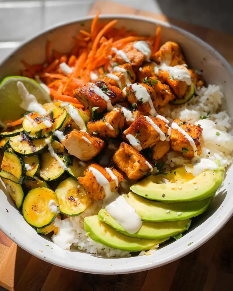 Hot Honey Chicken Bowls