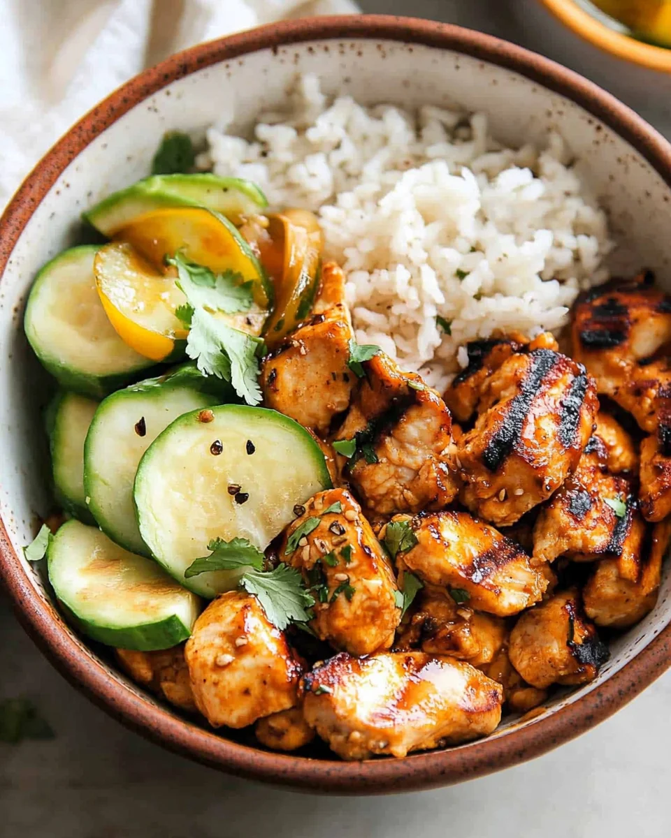Hot Honey Chicken Bowls Hot