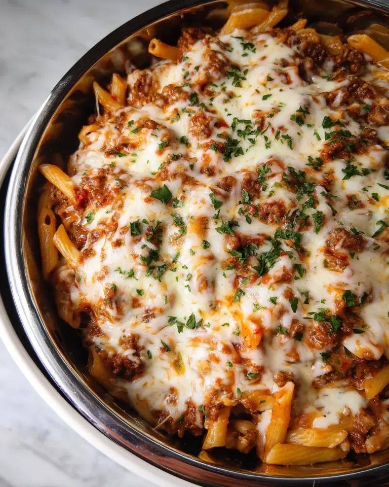 Instant Pot Lazy Lasagna
