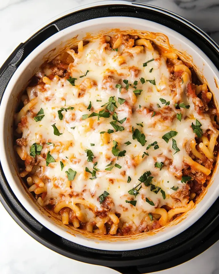 Instant Pot Lazy Lasagna