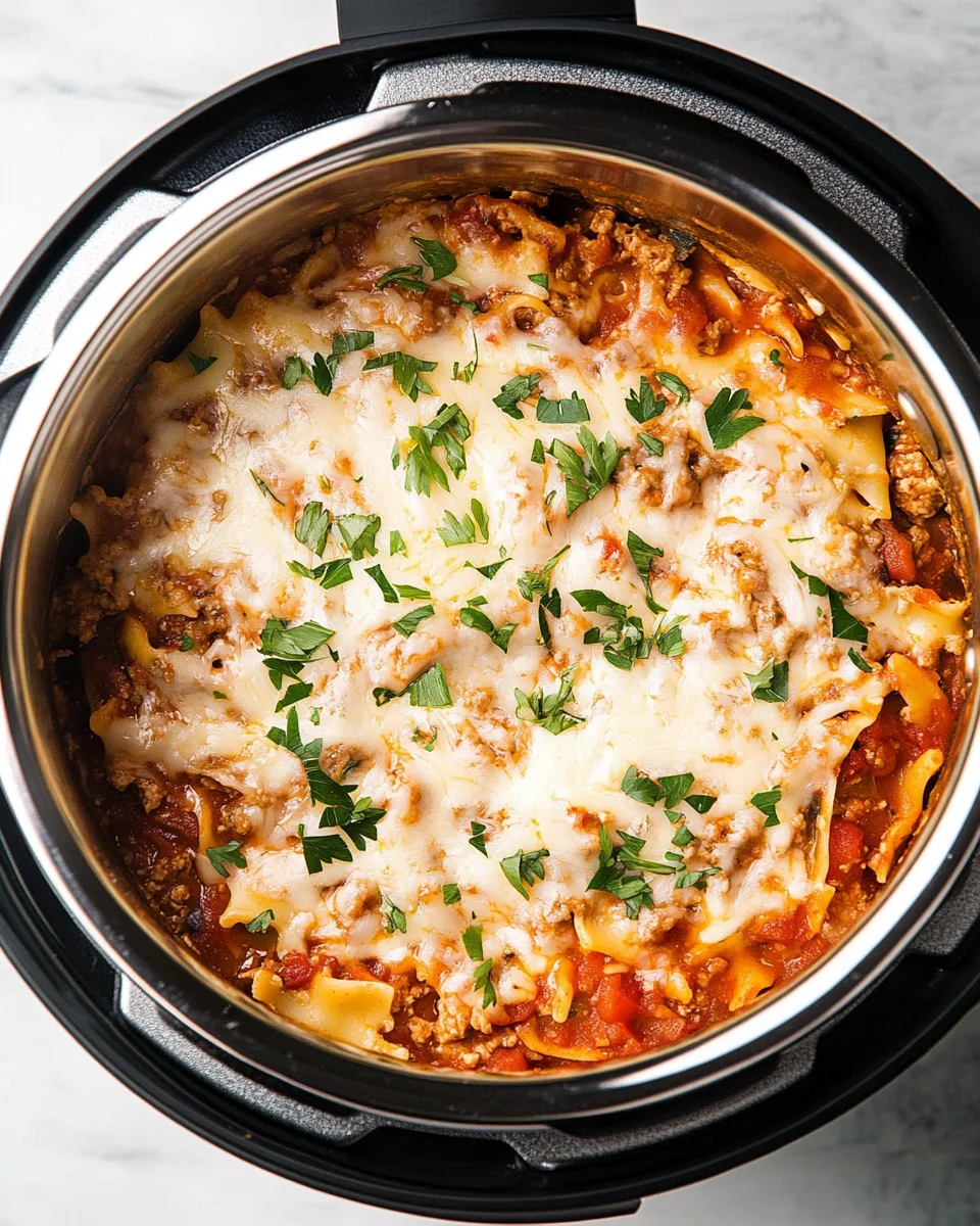 Instant Pot Lazy Lasagna Instant