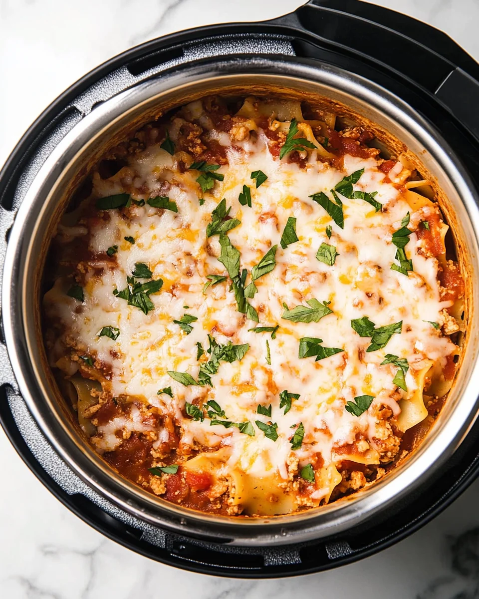 Instant Pot Lazy Lasagna Instant