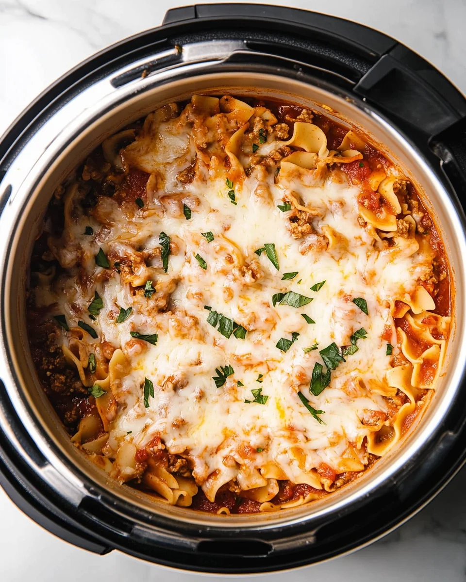 Instant Pot Lazy Lasagna Instant