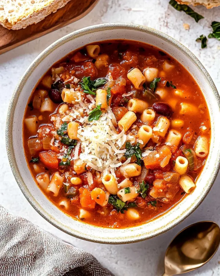 Italian Pasta Fagioli Soup