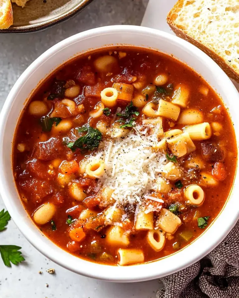 Italian Pasta Fagioli Soup