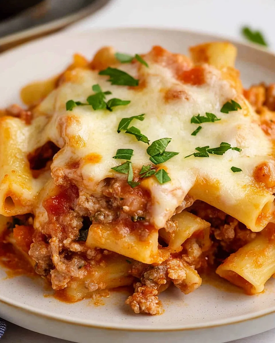 Italian Sausage Baked Ziti Italian Sausage Baked Ziti