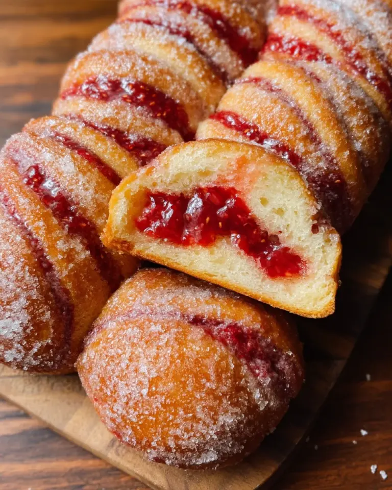 Jam Donut Babka (Vegan)