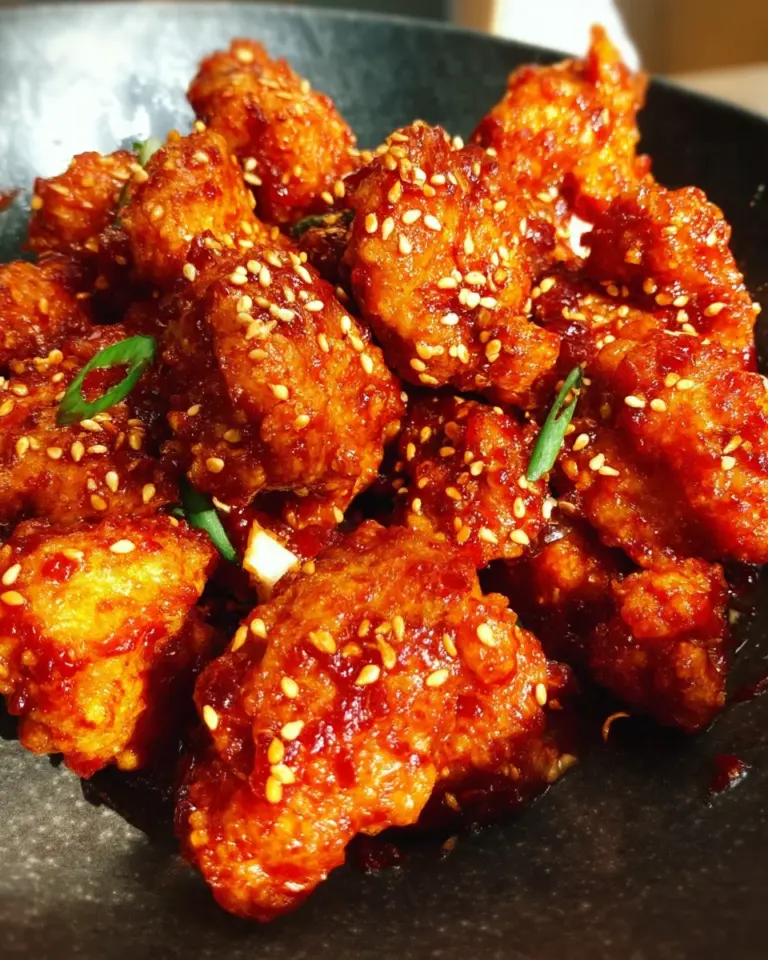 Korean Spicy and Sweet Fried Chicken