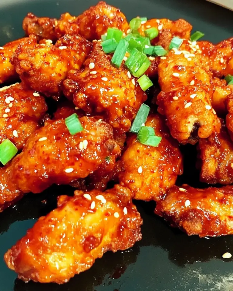 Korean Spicy and Sweet Fried Chicken