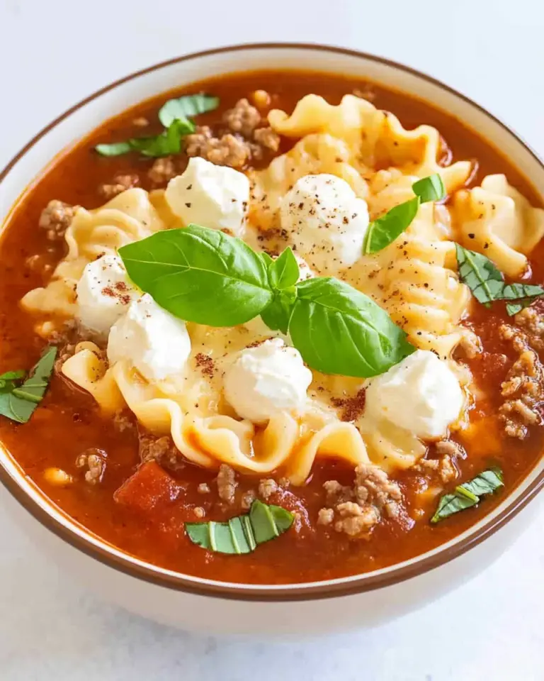 Lasagna Soup