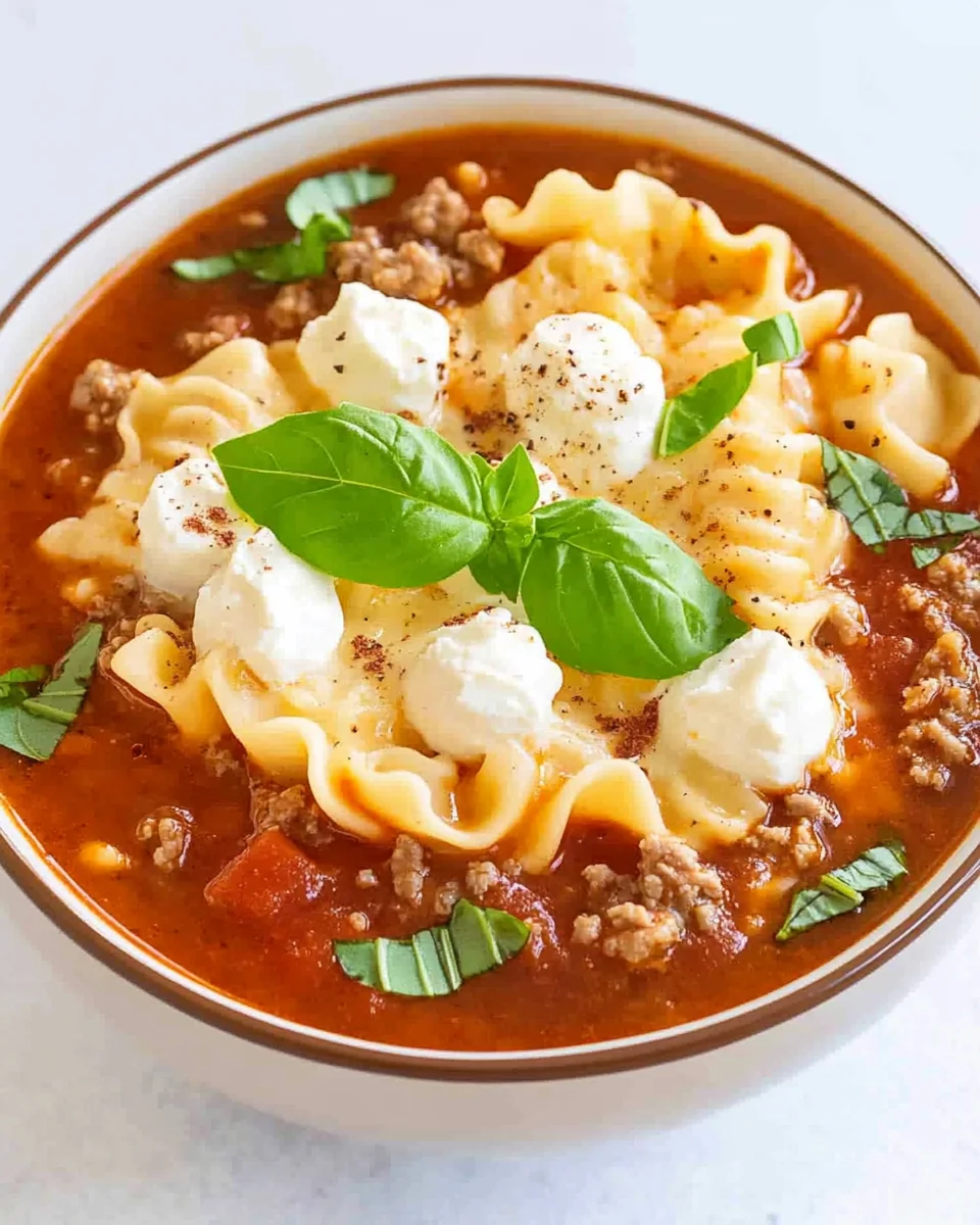 Lasagna Soup Lasagna Soup