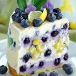 Lemon Blueberry Cheesecake Cake