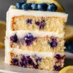Lemon Blueberry Layer Cake