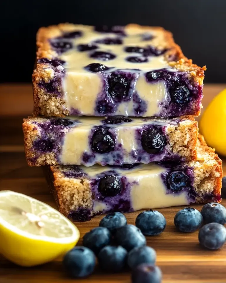 Lemon Blueberry Yogurt Loaf