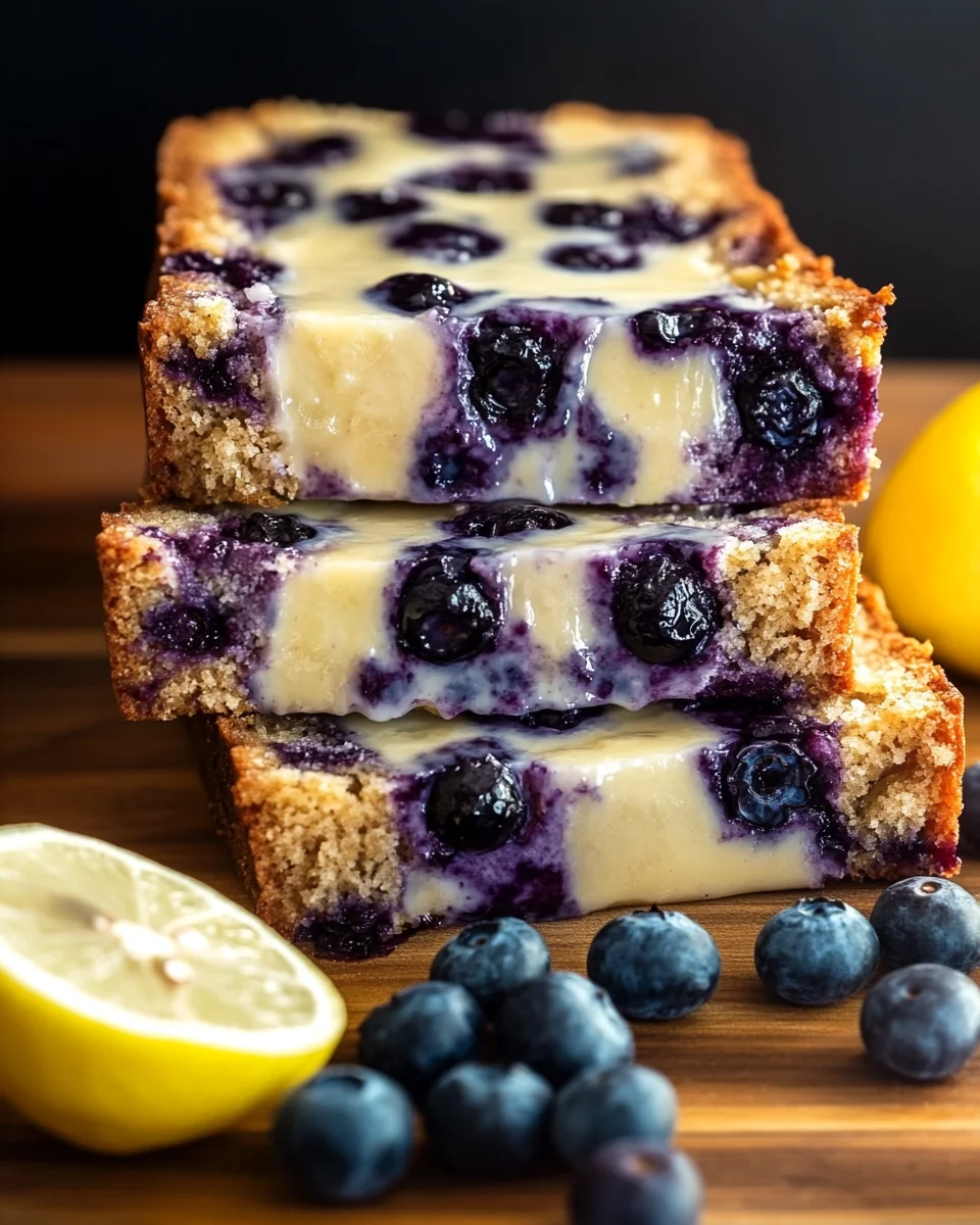 Lemon Blueberry Yogurt Loaf Lemon Blueberry Yogurt Loaf