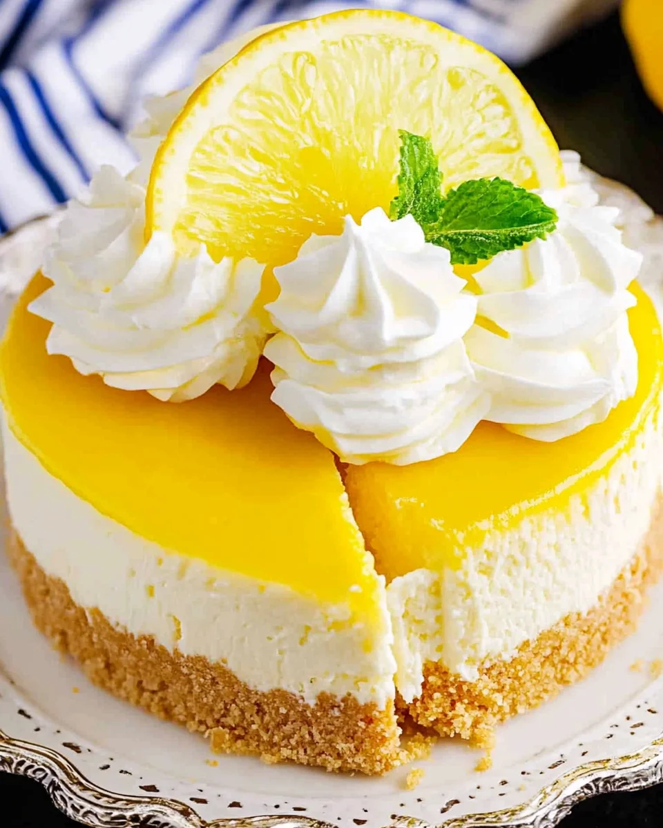 Lemon Cheesecake Lemon