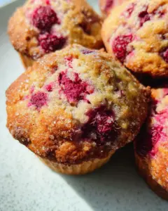 Lemon Raspberry Muffins