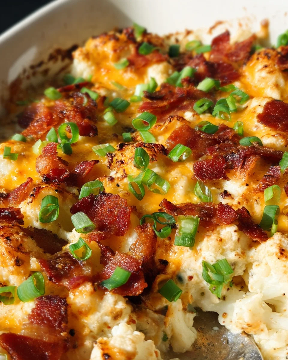 Loaded Cauliflower Casserole