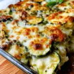 Low-Carb Easy Cheesy Zucchini Bake