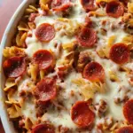 Meat Lover’s Pizza Casserole
